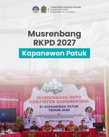 Musrenbang RKPD Tahun 2027 Kapanewon Patuk
